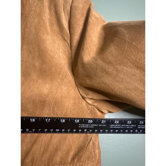 Studio Works Blazer Women’s 14 Deep Tan Fall quiet Luxury old money academia - Picture 5 of 8